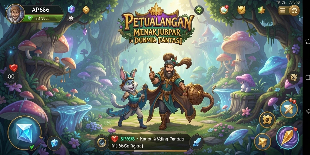 Tampilan gameplay AP686 yang memukau dalam petualangan seru.