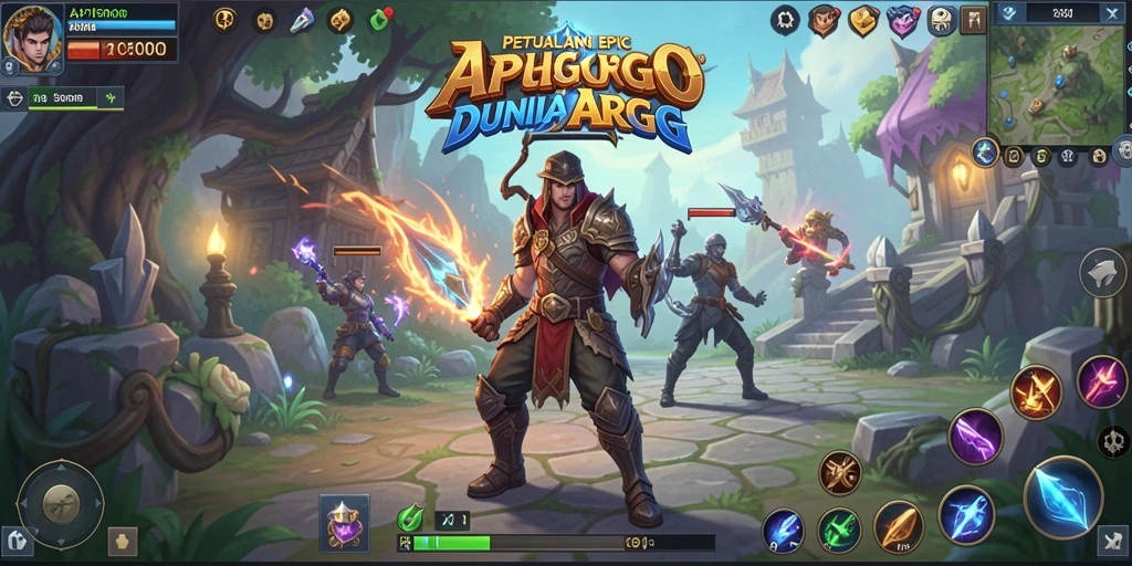 Tampilan gameplay yang mendebarkan dari API5000 dengan aksi ARPG yang seru.