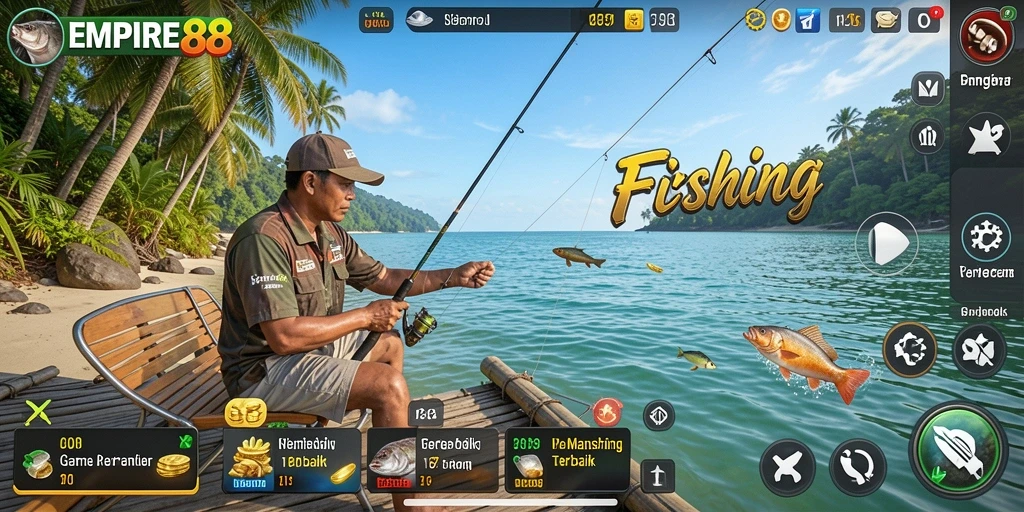 Gameplay seru dari EMPIRE88 dengan beragam jenis ikan.
