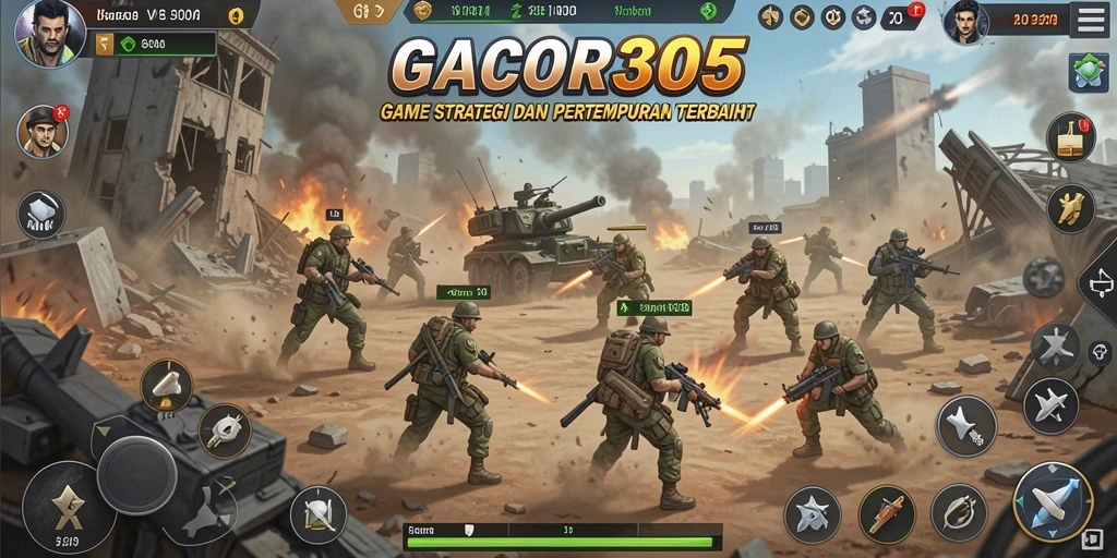 Tampilan gameplay GACOR305 yang seru dan mendebarkan.