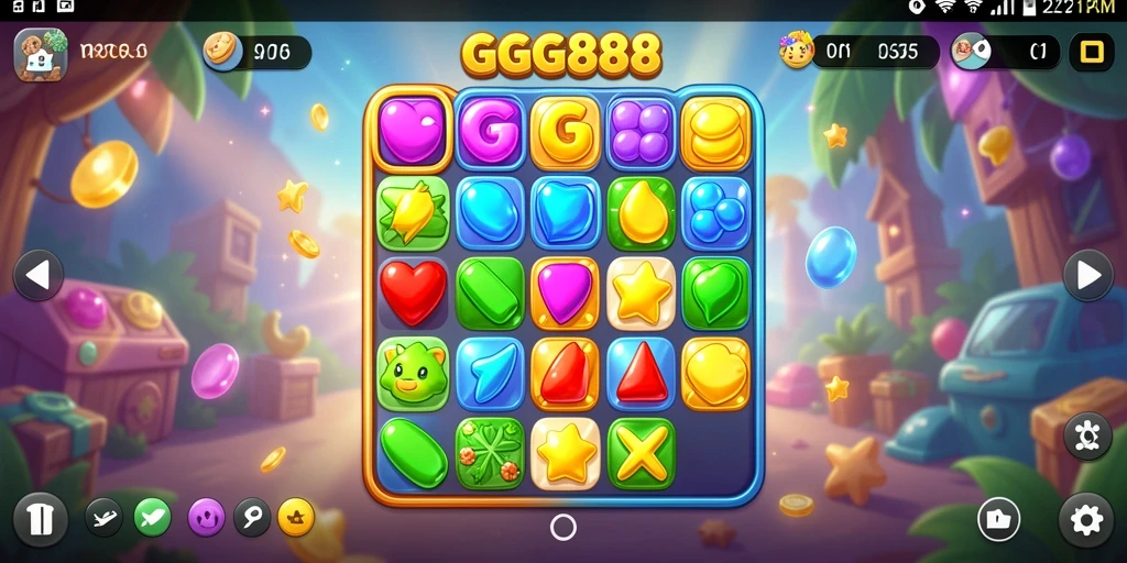 Gameplay GGG888 yang penuh warna dan menantang.