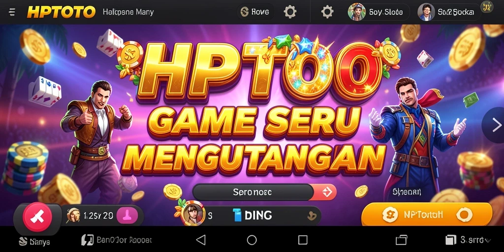 Gameplay seru HPTOTO dengan mesin slot yang menawan.